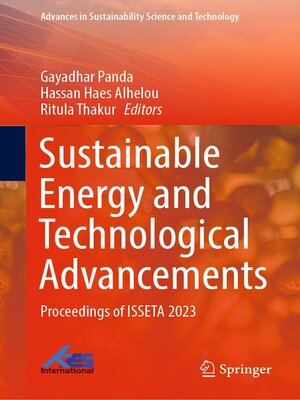 cover image of Sustainable Energy and Technological Advancements